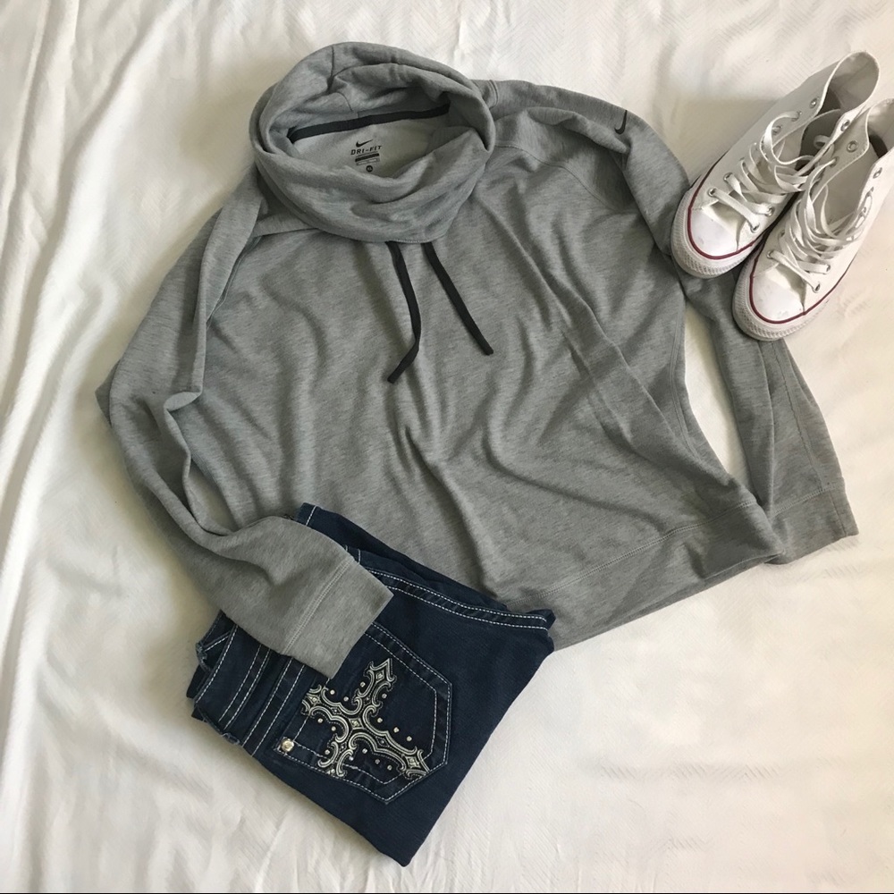 Nike cowl neck sweatshirt
